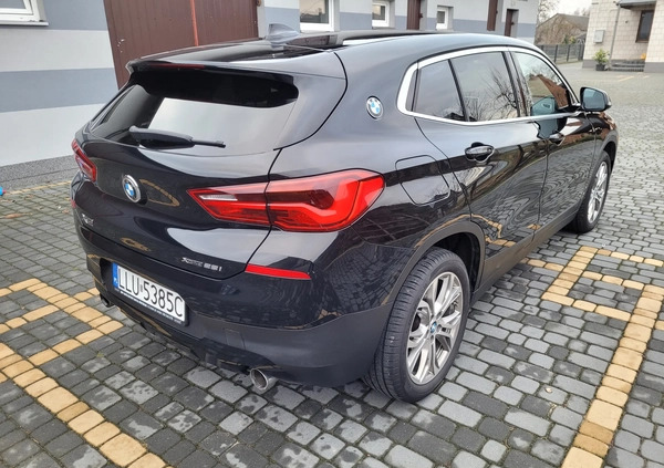 BMW X2 cena 109900 przebieg: 76500, rok produkcji 2018 z Pilawa małe 254